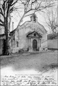 La chapelle Saint-Victor de Solliès-Pont.